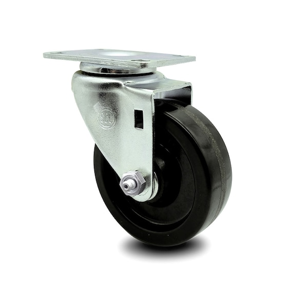 4 Inch Phenolic Wheel Swivel Top Plate Caster